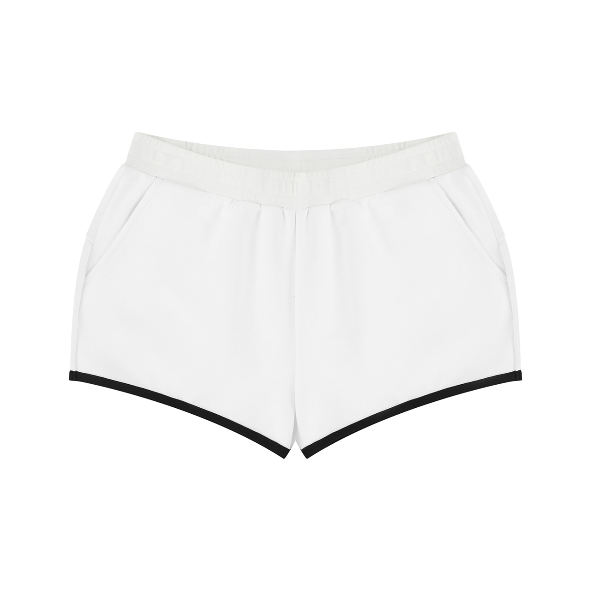 Retro Contrast Binding Shorts