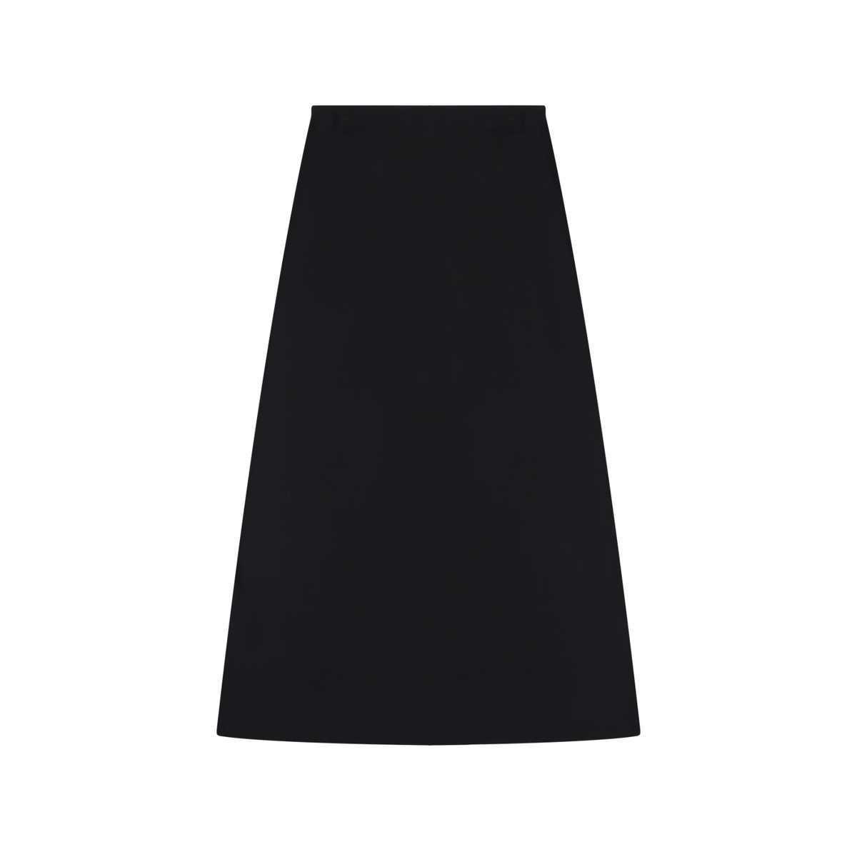 QC Women's Solid Color Knit Maxi Skirt