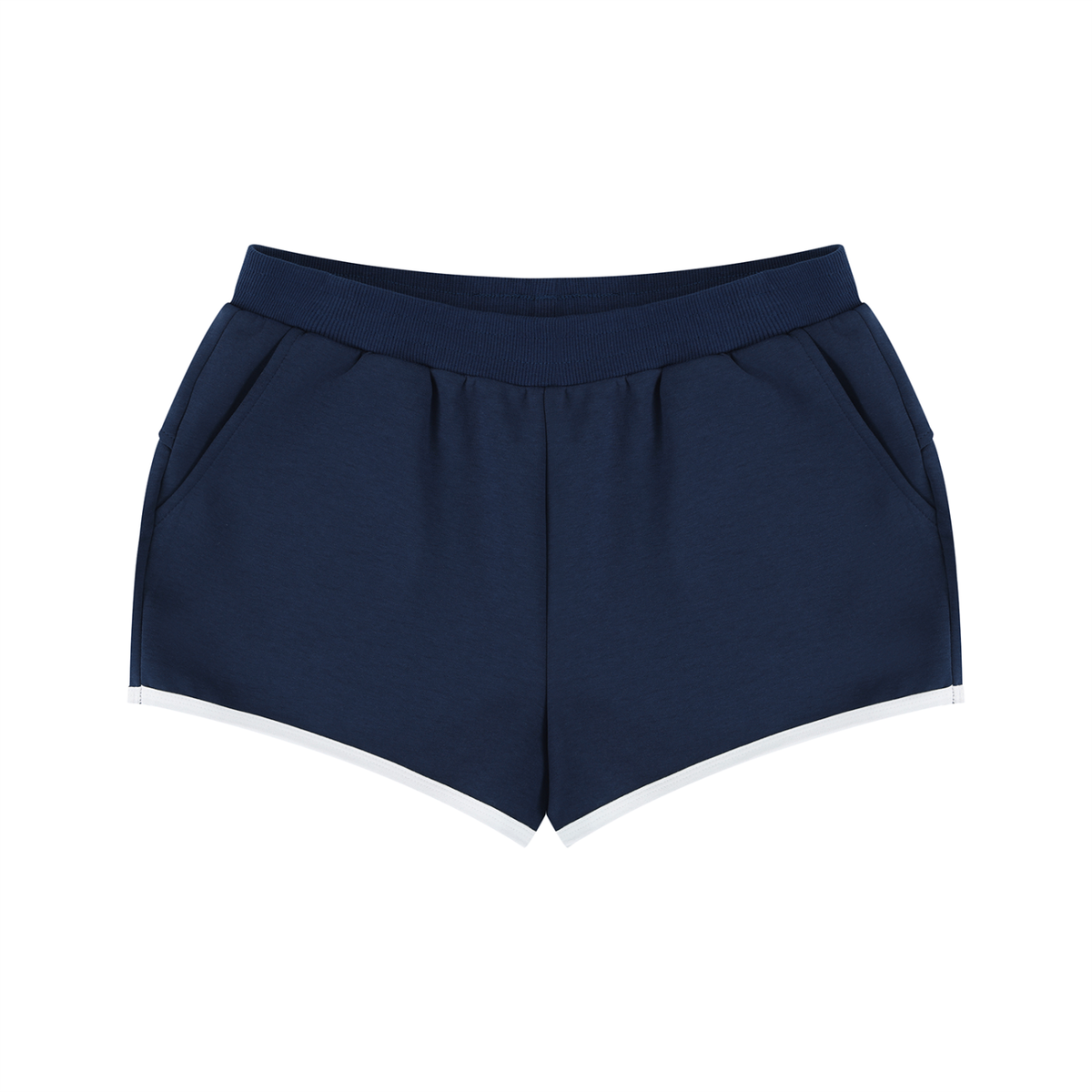 Retro Contrast Binding Shorts