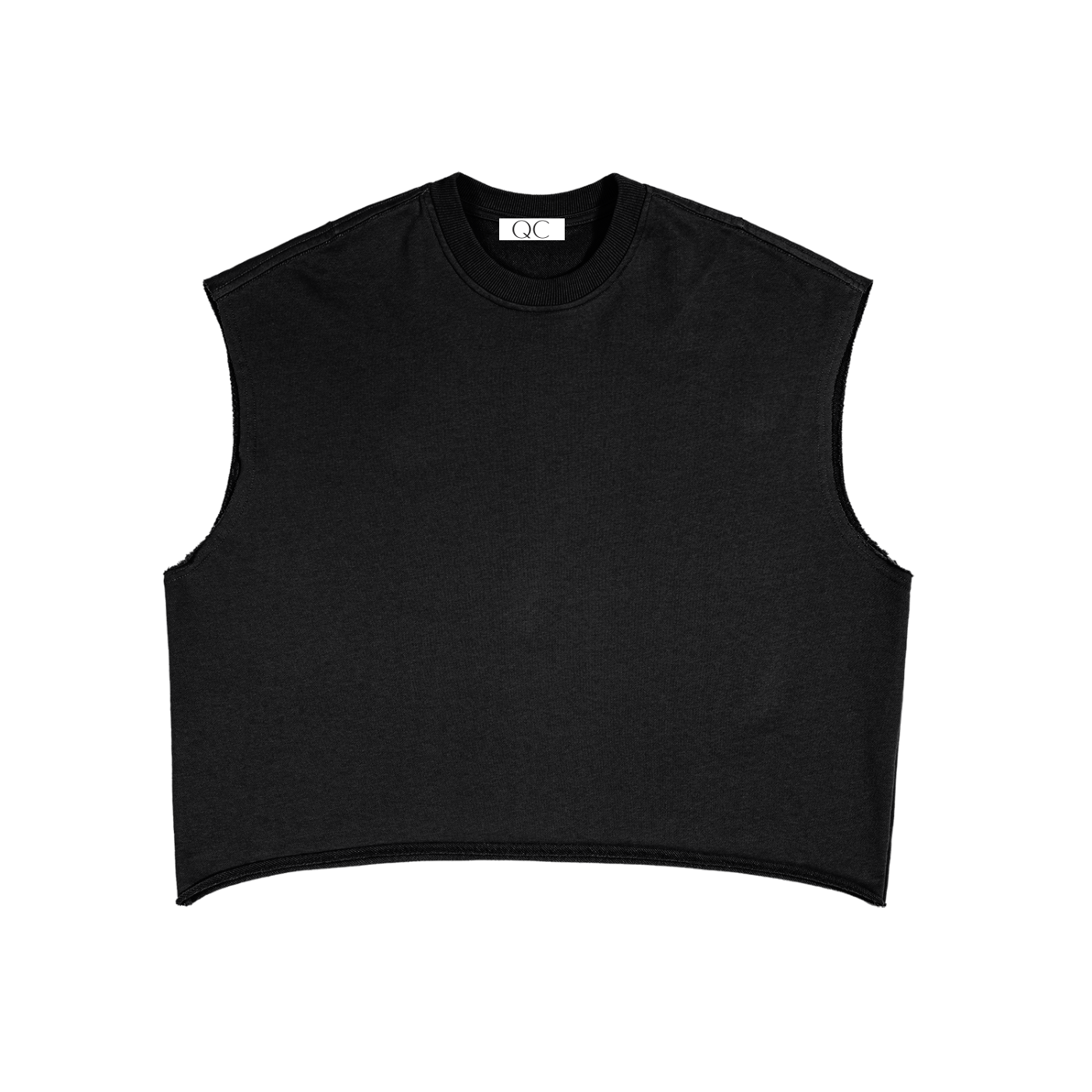QC French Terry Boxy Tank Top