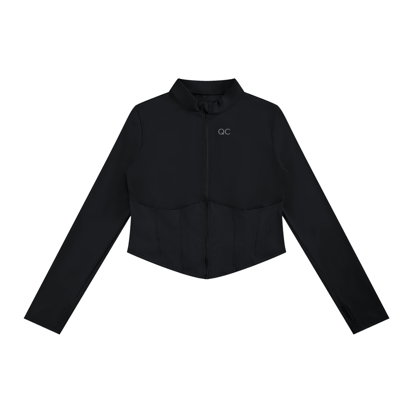 QC Slim Fit Full-Zip Yoga Jacket
