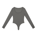 QC Long Sleeve Yoga Bodysuit