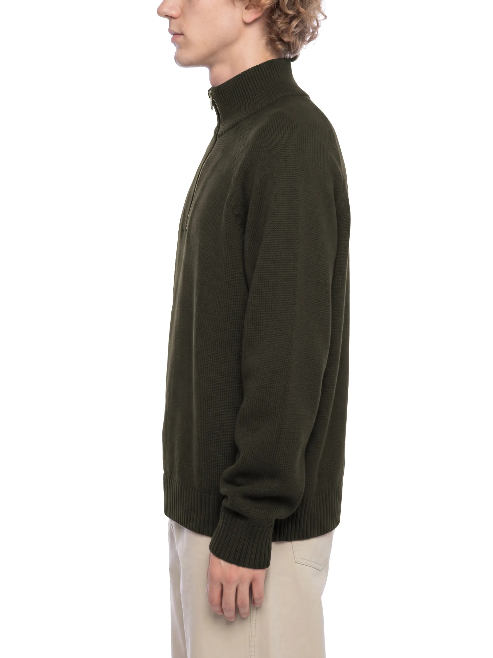 Quarter-Zip Pullover Sweatshirt