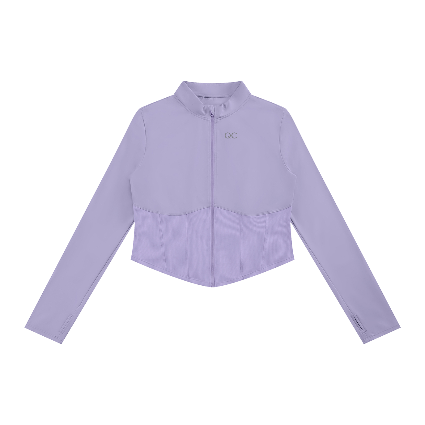QC Slim Fit Full-Zip Yoga Jacket