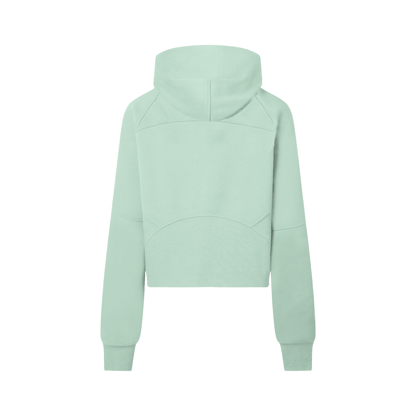 QC Cropped Half-Zip Hoodie