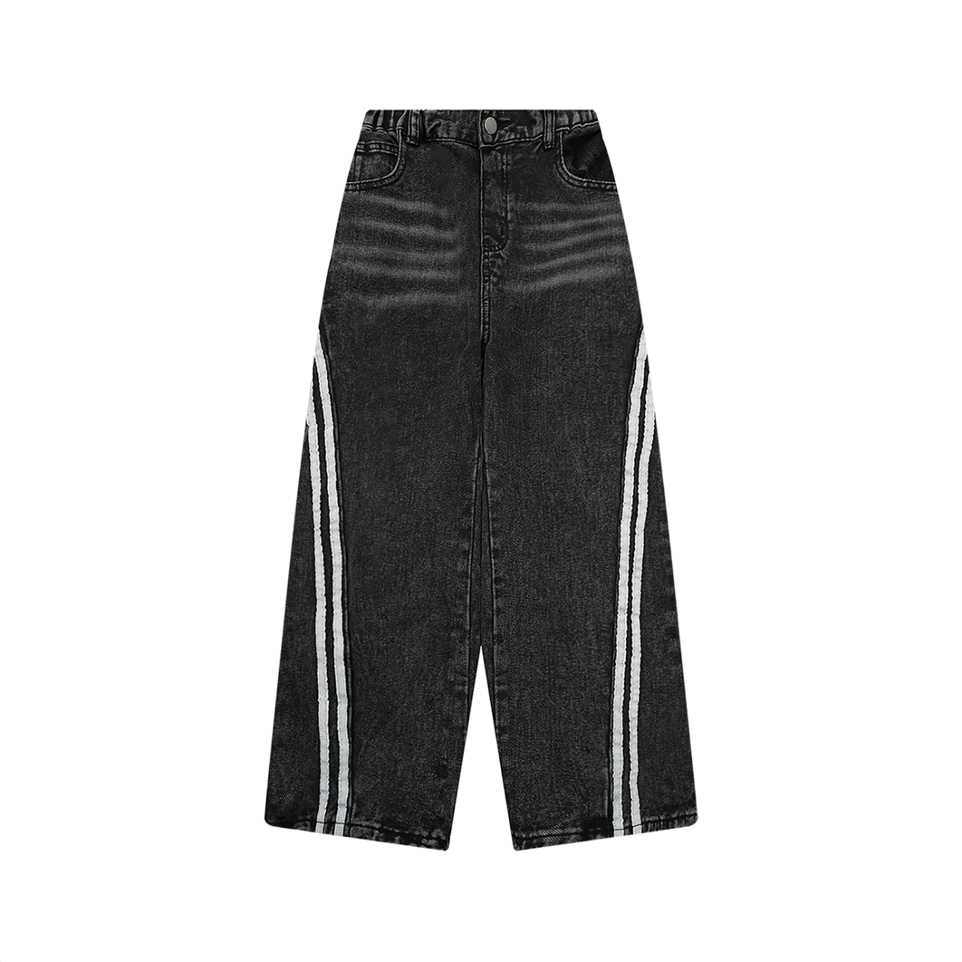 QC Kid’s Vintage Wash Side Stripe Jeans