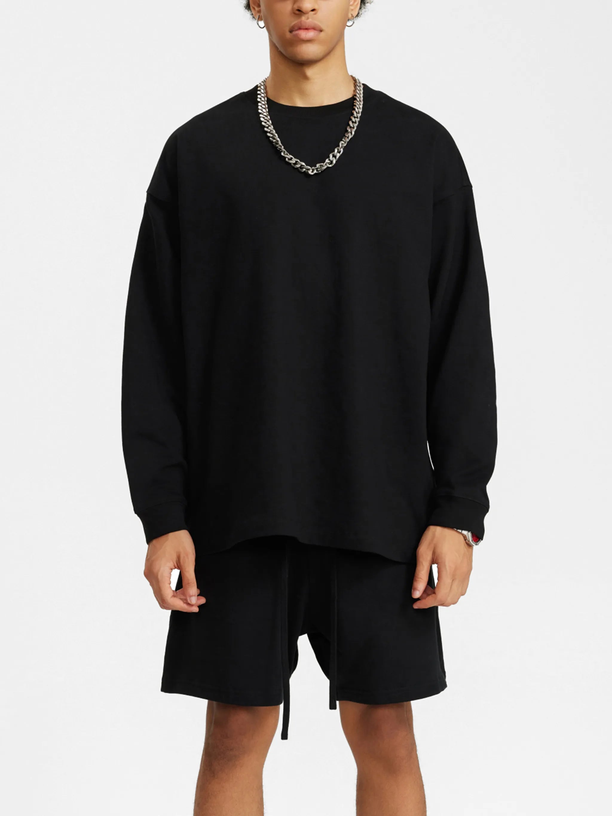 QC Oversized  Long Sleeve T-Shirt