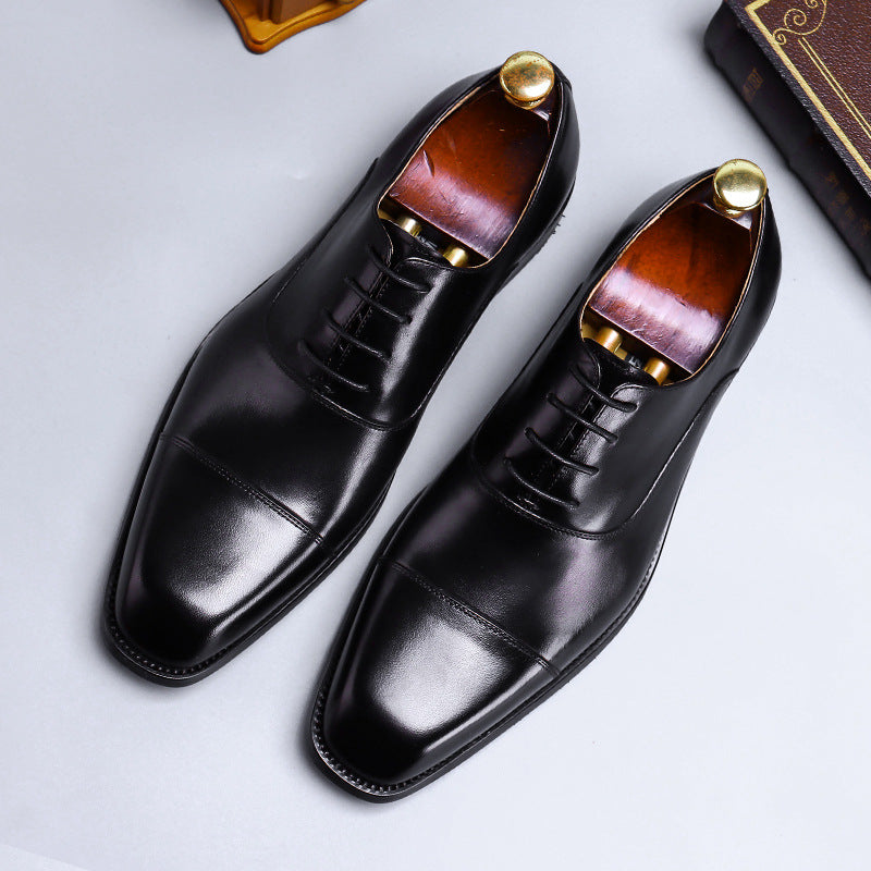 Cowhide  Business Dress Shoes Men's