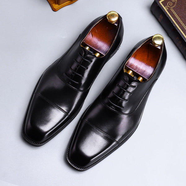 Cowhide  Business Dress Shoes Men's