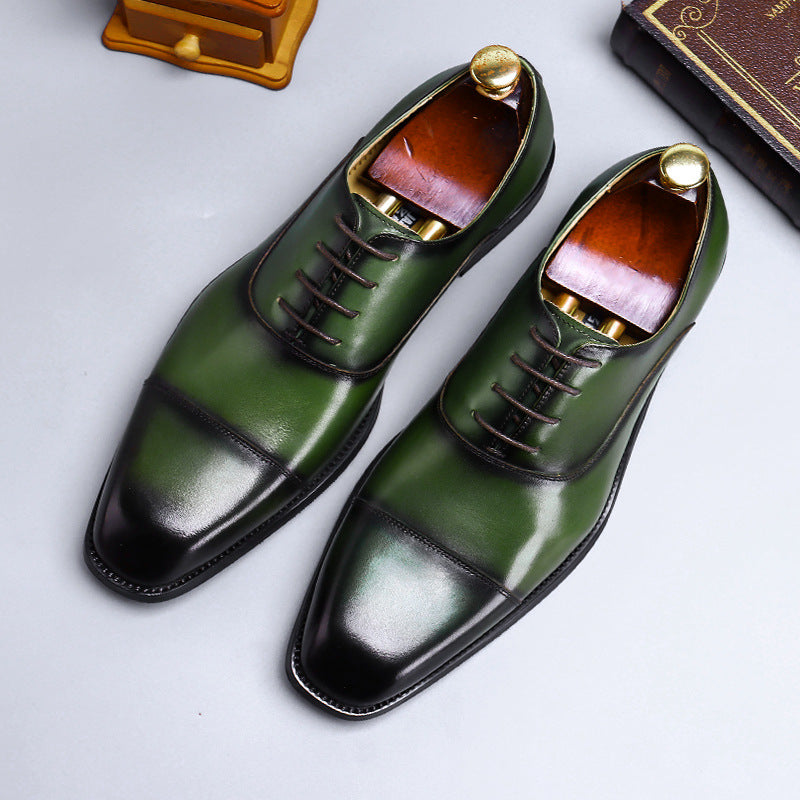 Cowhide  Business Dress Shoes Men's