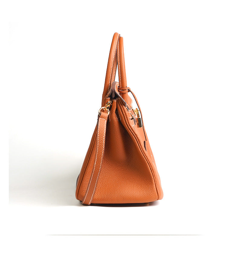 Cowhide Satchel Bag