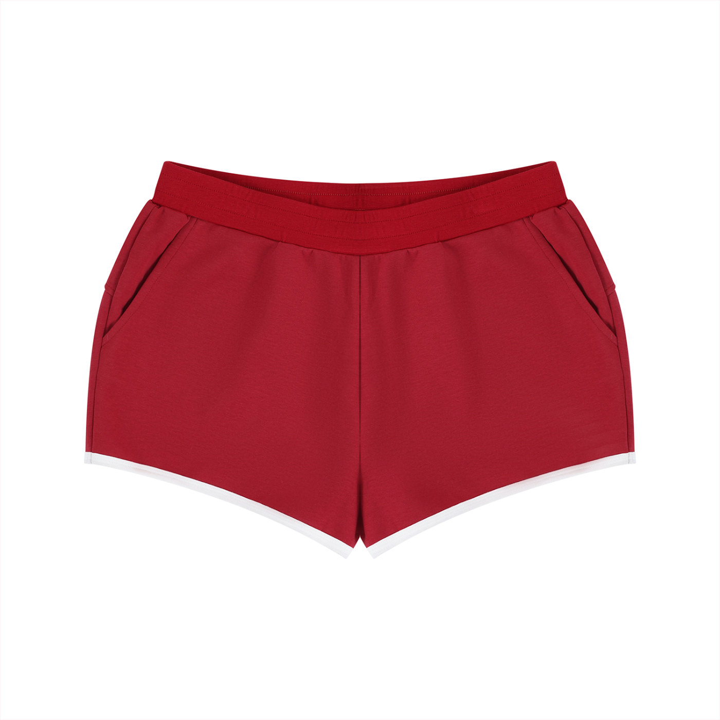 Retro Contrast Binding Shorts