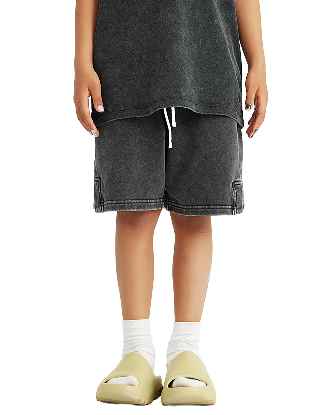 QC Snow Washed Kids' Shorts