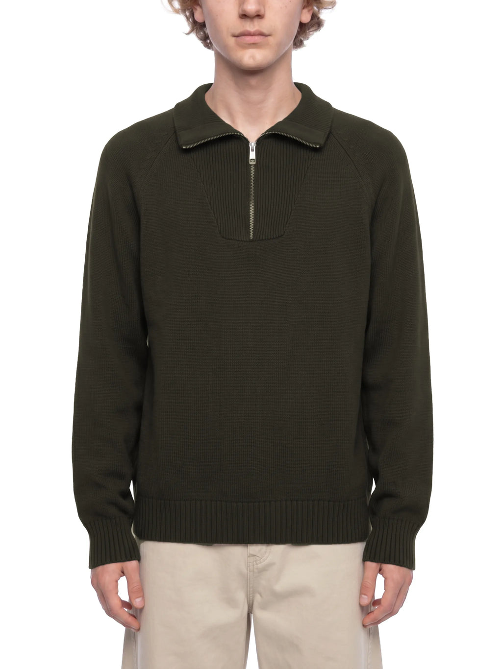 Quarter-Zip Pullover Sweatshirt