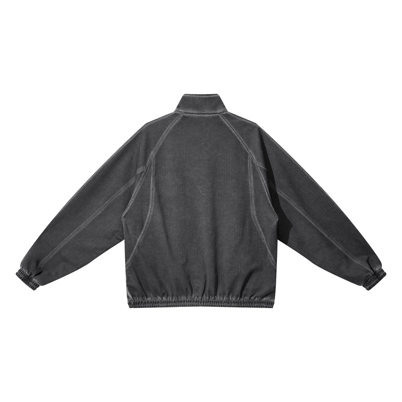 QC Vintage Wash Full Zip Mesh Jacket