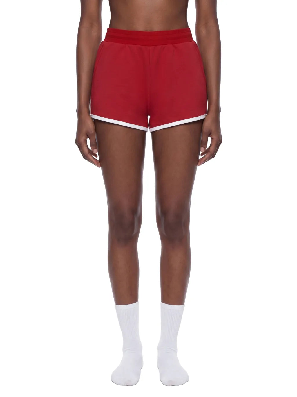 Retro Contrast Binding Shorts