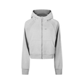 QC Cropped Zip-Through Hoodie