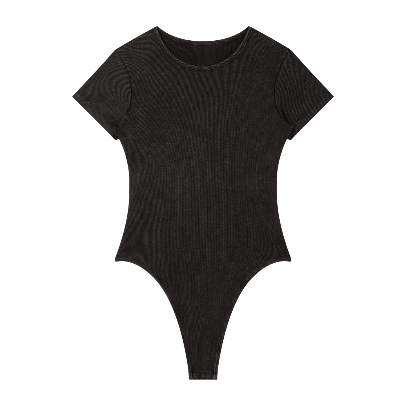 QC Mineral Wash Crewneck Bodysuit
