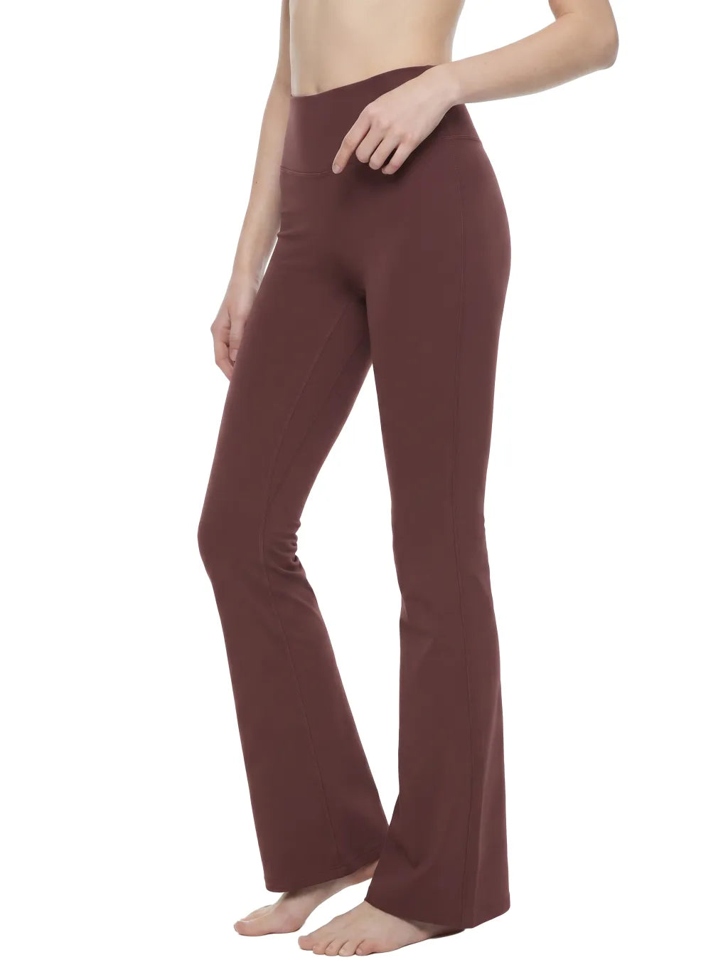 High Rise Flared Leggings
