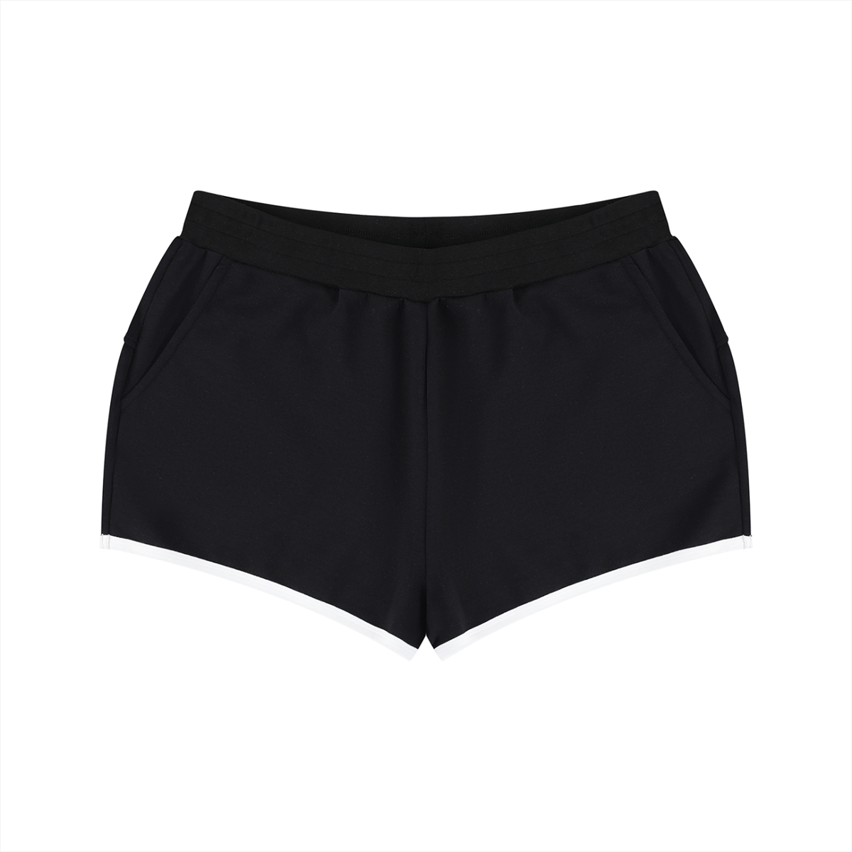 Retro Contrast Binding Shorts